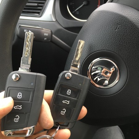 Изготовление дубликата ключа - Skoda